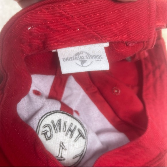 Thing 1 Universal Studios Red Baseball Hat Unisex - Picture 6 of 6